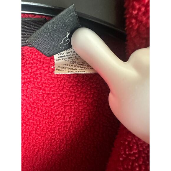 Vintage Y2k Patagonia Classic Synchilla Snap-T Fleece Pullover Red Men's Medium - Picture 4 of 16